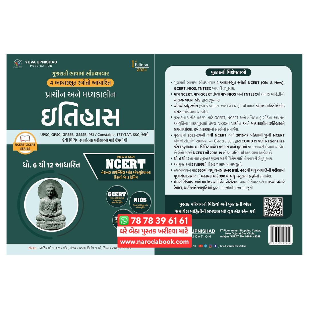 Prachin Ane Madhykalin Itihas ncert book