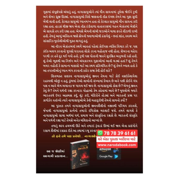 The Naga Story By Suman Bajpai r r sheth publication gujarati book